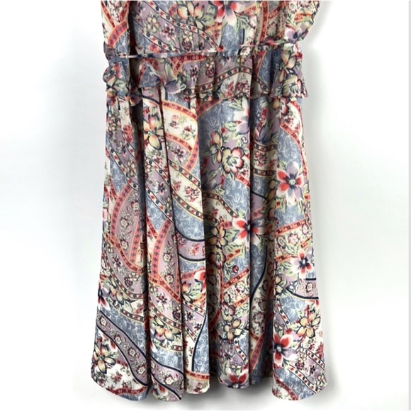 Motherhood Maternity Printed A-Line Dress Sz: L - Picture 6 of 9